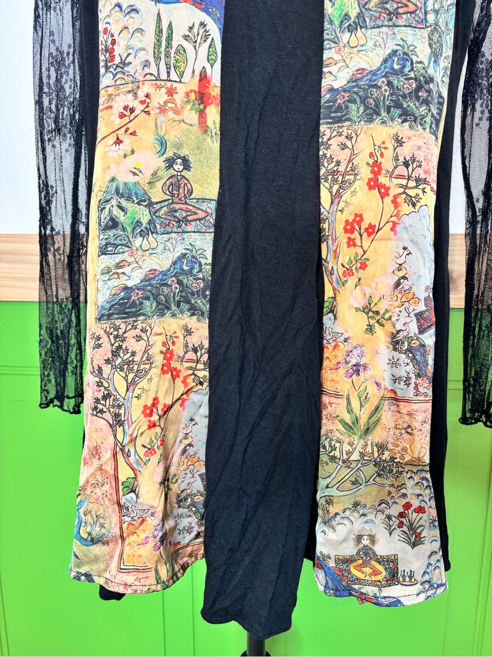Anes A. Waterfall Kimono Vest Cardigan - Picture 15 of 15
